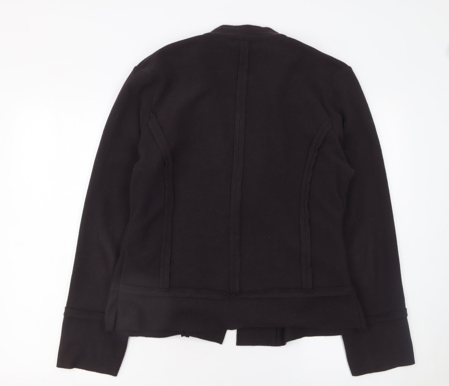 Sandwich Womens Black XL Casual Full Zip Polyester Jacket