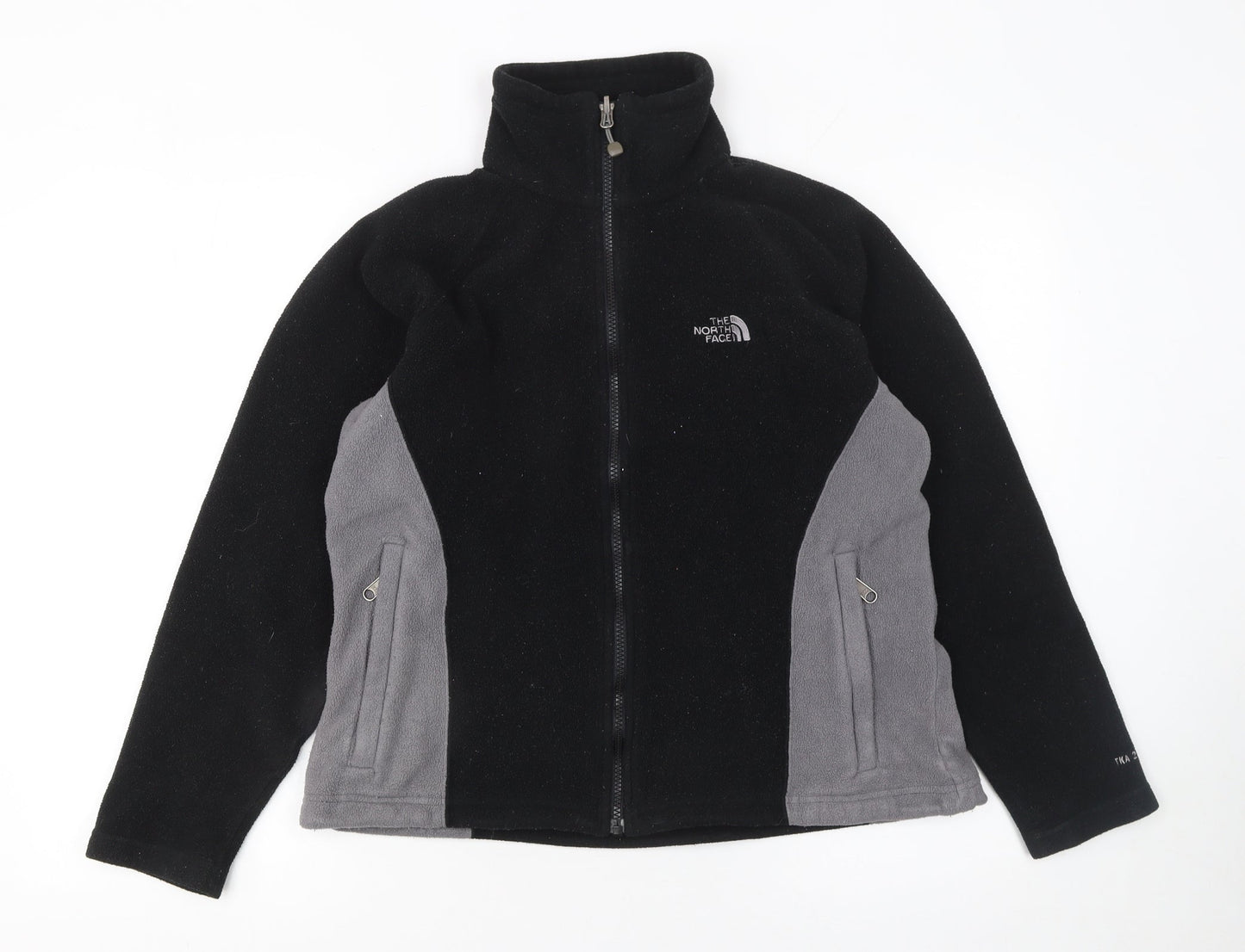 The North Face Womens Black Fleece Full Zip Jacket Size M