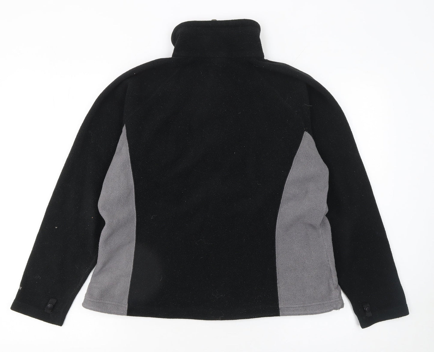 The North Face Womens Black Fleece Full Zip Jacket Size M