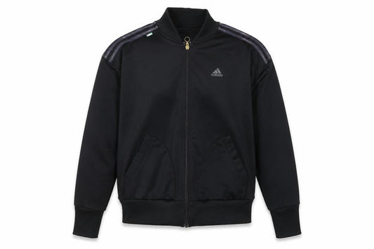 Adidas Womens Black Full Zip Climalite Sweatshirt Size S