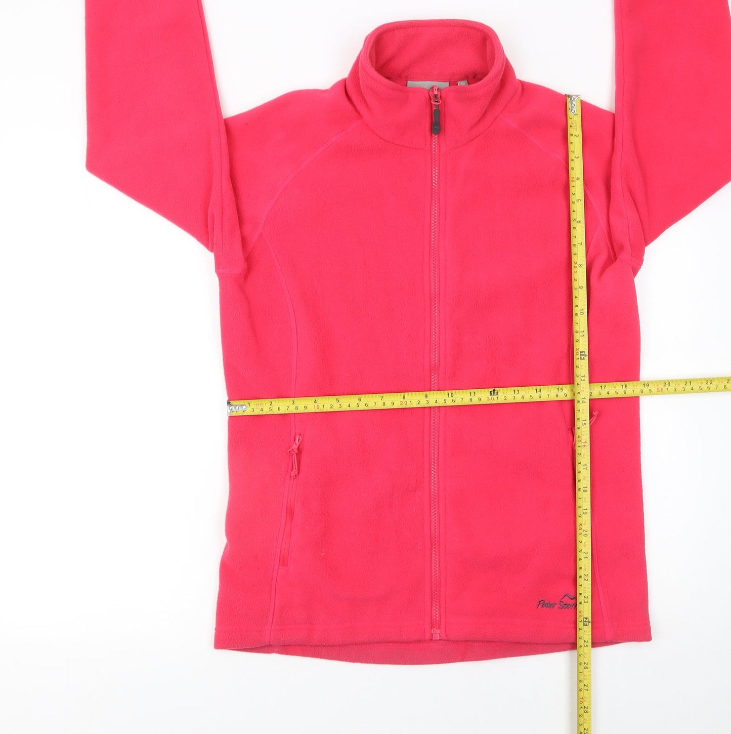 Peter Storm Womens Pink Fleece Full Zip Jacket Size 12