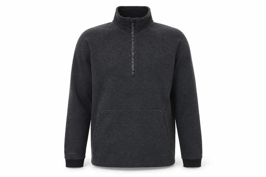 Under Armour Men's Grey 1/4 Zip Fleece Sweatshirt Size S