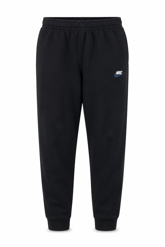 Nike Men's Black Jogger Fleece Trousers Size M Regular Fit