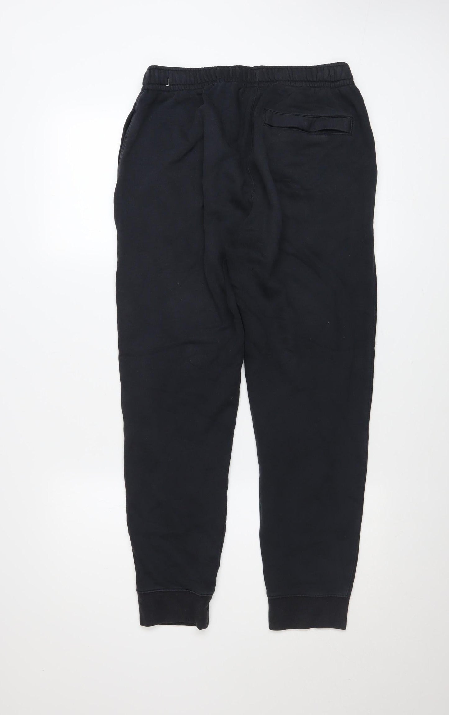 Nike Men's Black Jogger Fleece Trousers Size M Regular Fit