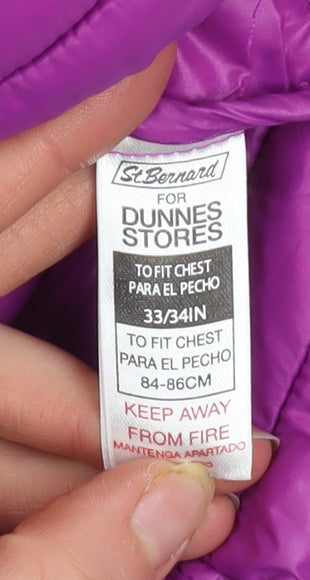 St. Bernard for Dunnes Stores Women’s Multicoloured Puffer Waistcoat Size 10