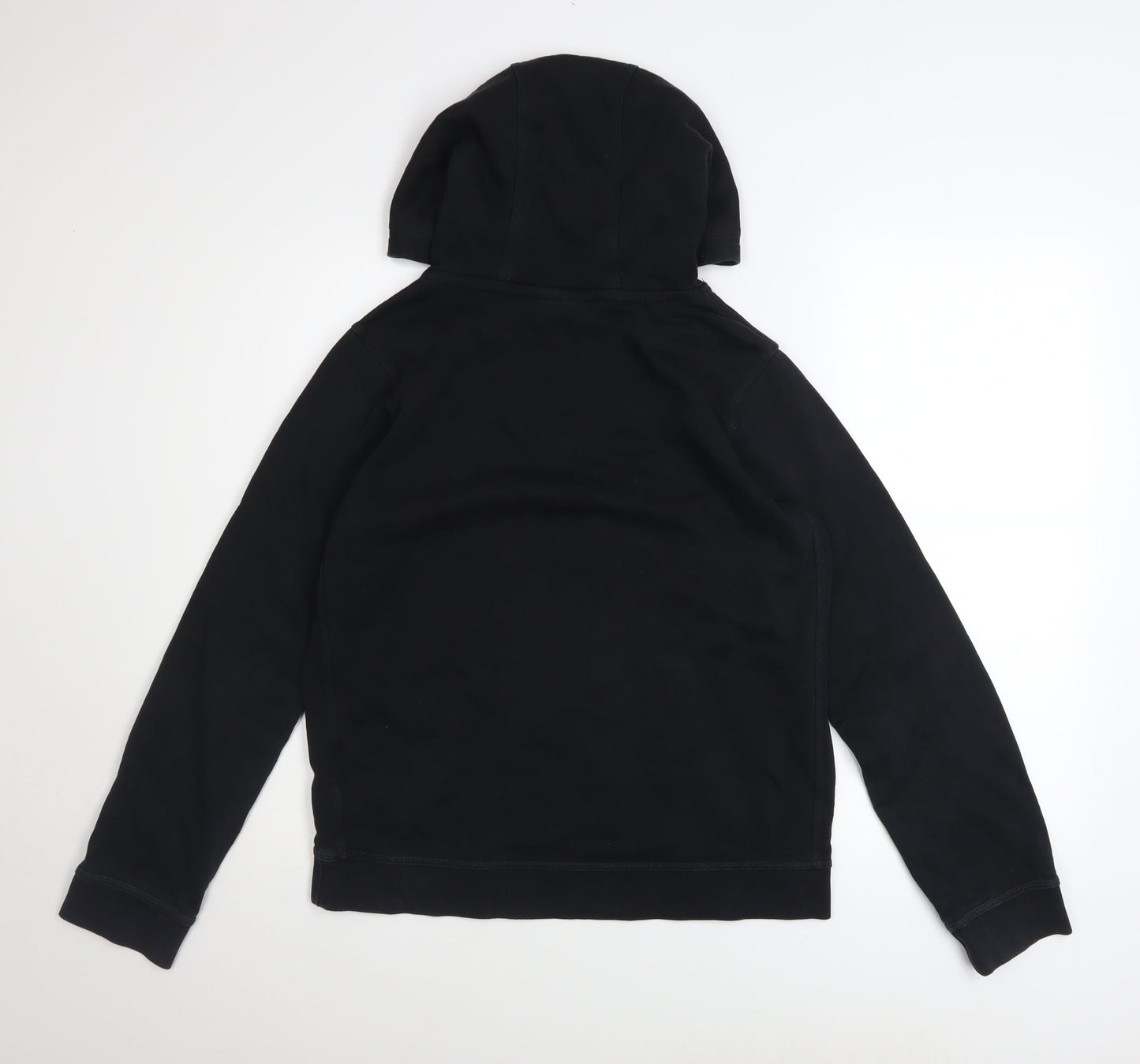 Nike Boys Black Gold Logo Pullover Hoodie XL (158-170cm) Standard Fit