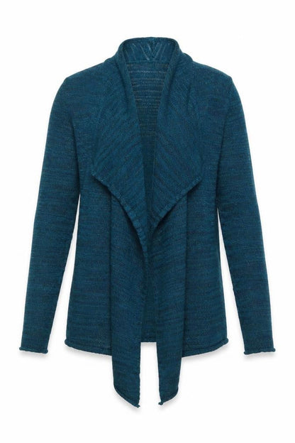 Express Women's Blue Open Front Knit Cardigan Size M