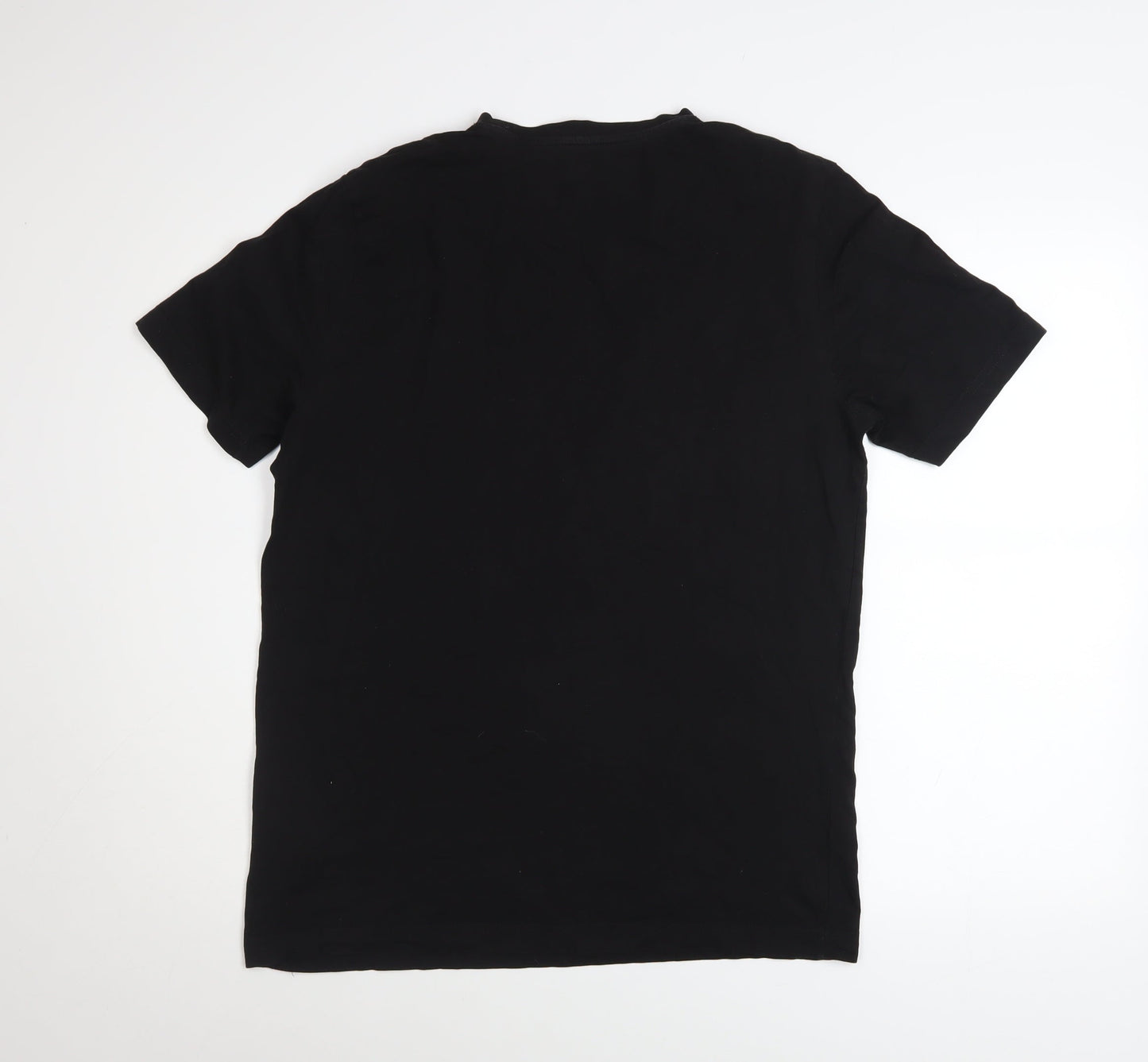 Puma Men's Black Graphic Sports T-Shirt Size M