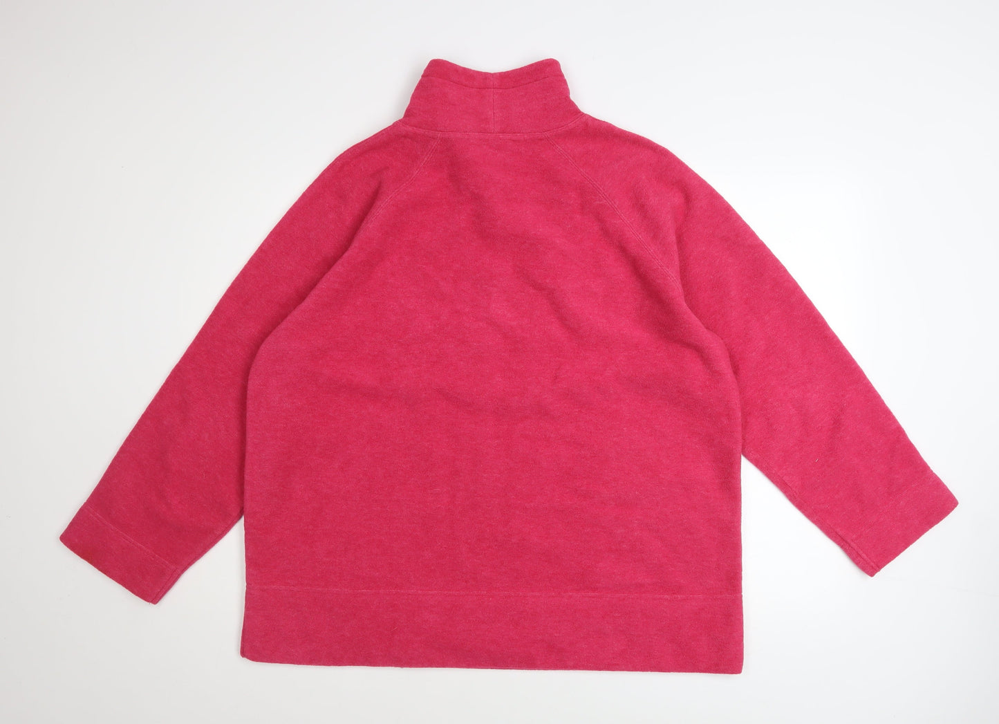 East Women’s Pink Pullover Fleece Sweatshirt Size 16