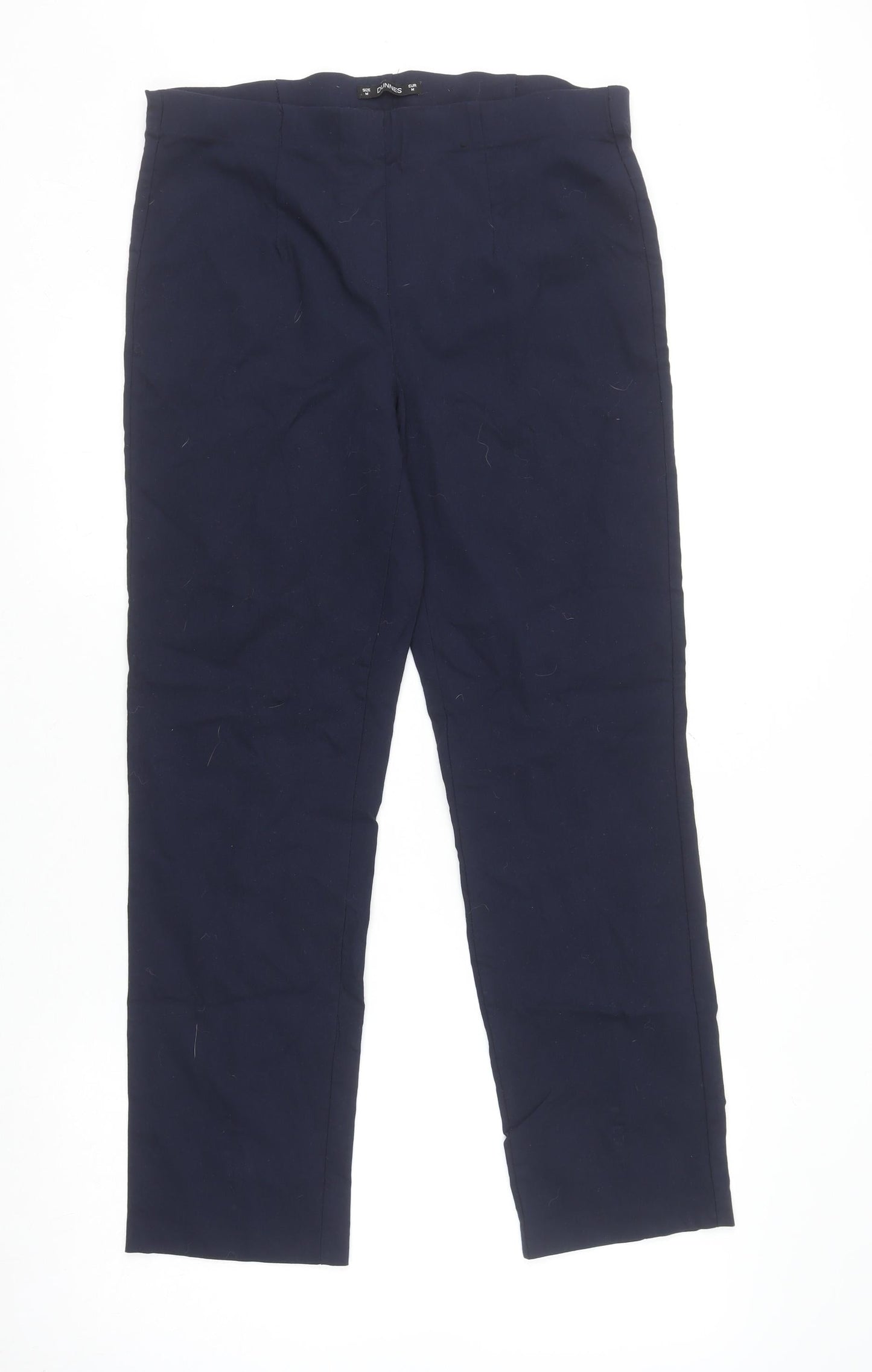 Dunnes Women’s Blue Stretch Straight Leg Trousers Size M