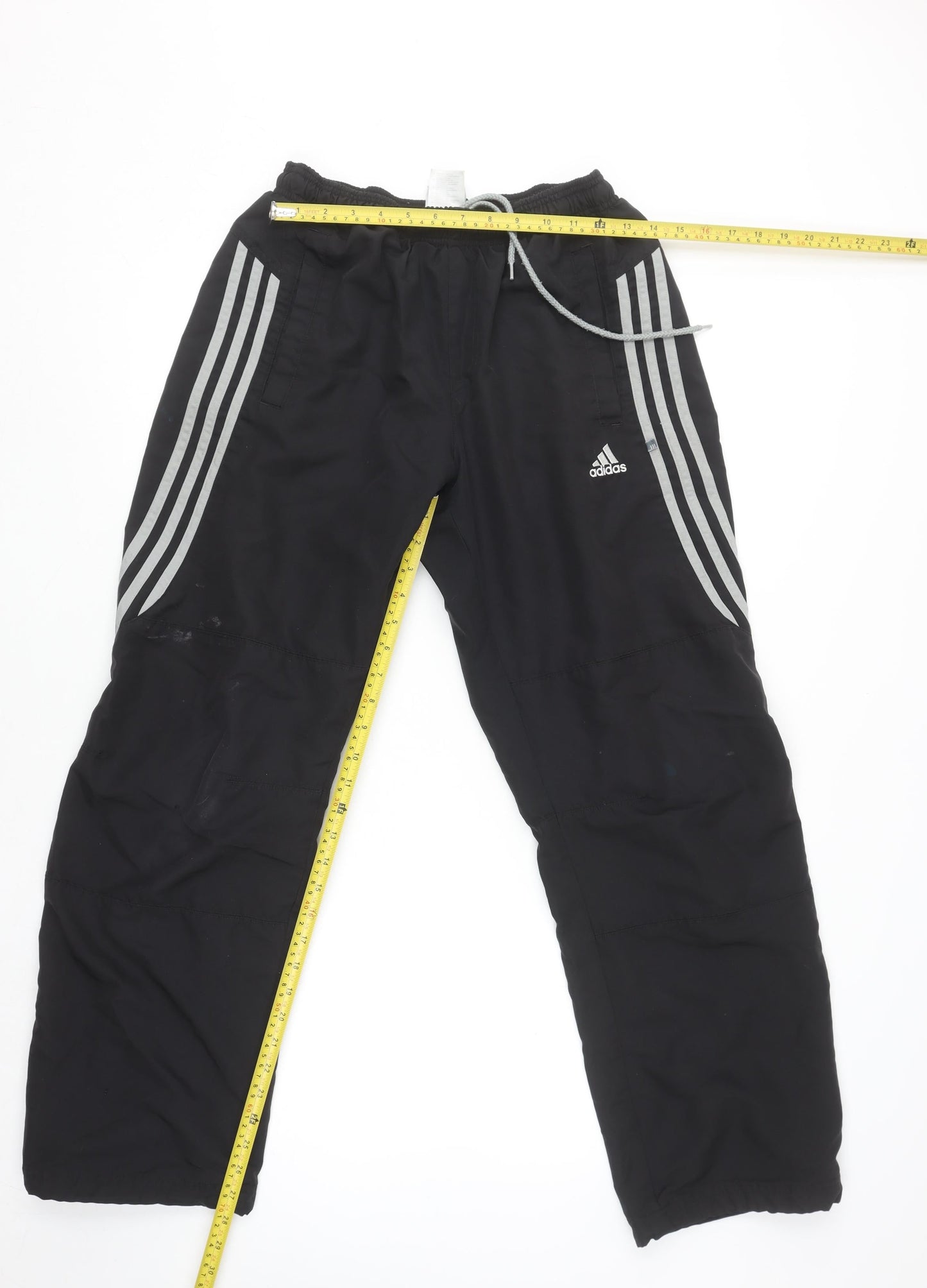 adidas Mens Black M Track Pants Regular Fit Sportswear