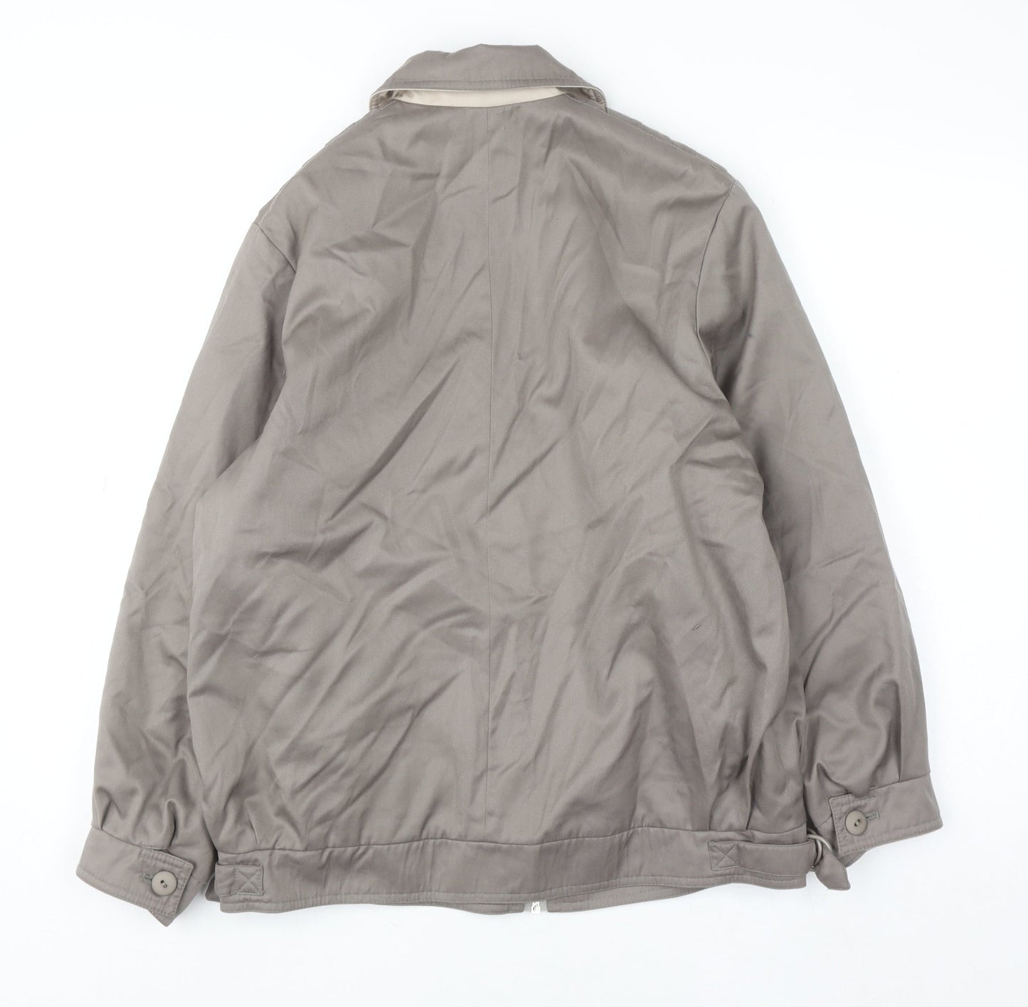 Simon Blair Women’s Beige Full Zip Lined Casual Jacket Size 12