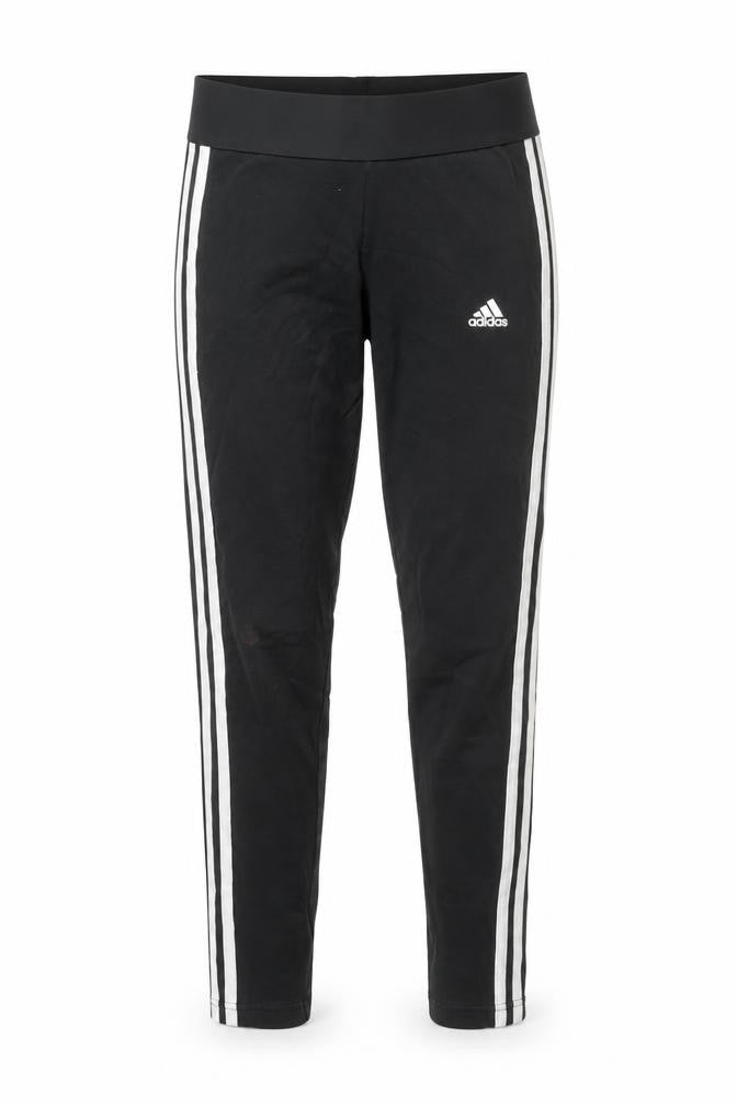 Adidas Womens Black Slim Fit Leggings Side Stripe Small