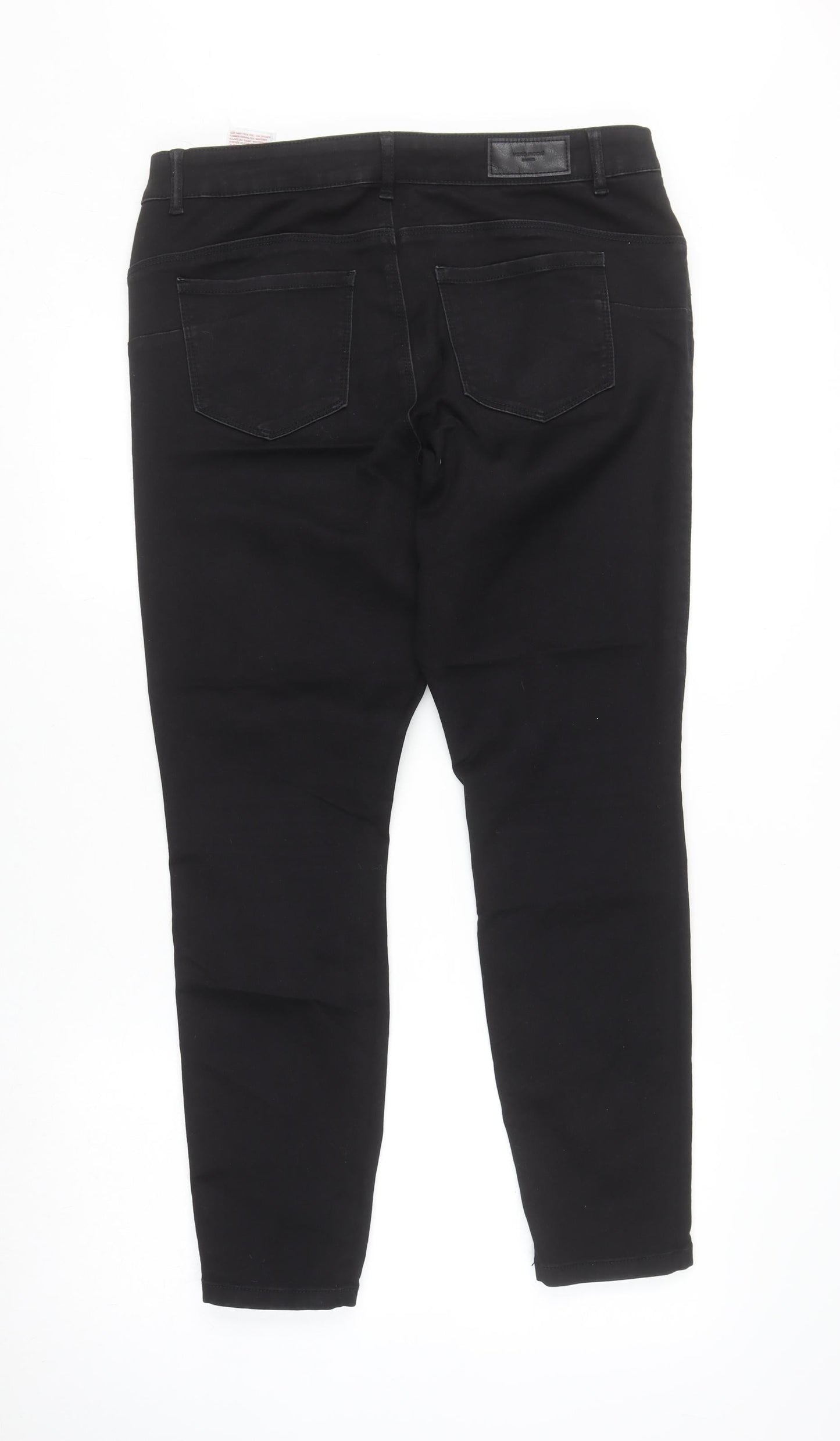 Vero Moda Women’s Black Denim Skinny Jeans XL 30in Stretch