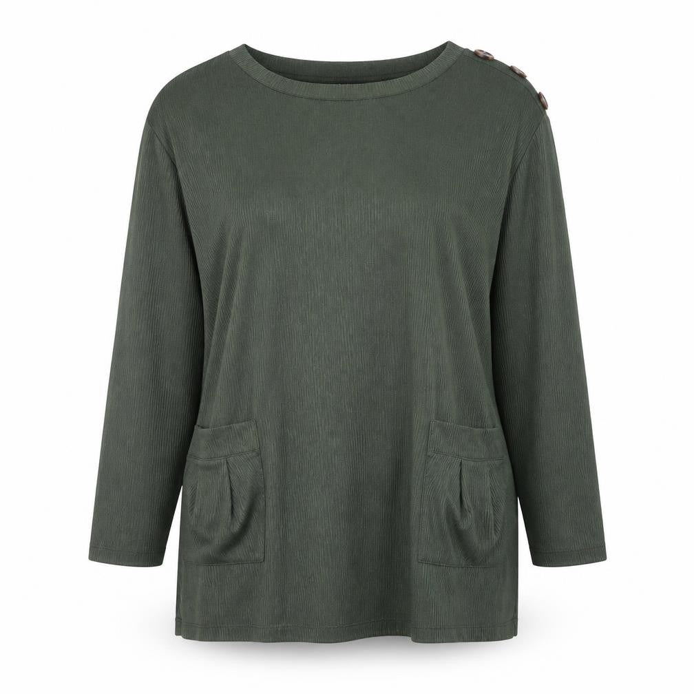 Dunnes Women’s Green Long Sleeve Tunic Top L