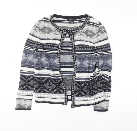 Atmosphere Women’s Multicoloured Fair Isle Knit Cardigan Size M