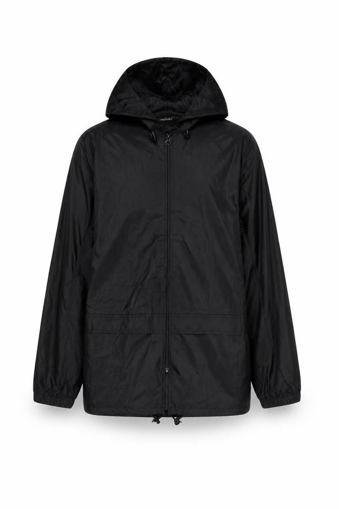 Regatta Men’s Black S Lightweight Hooded Windbreaker Jacket