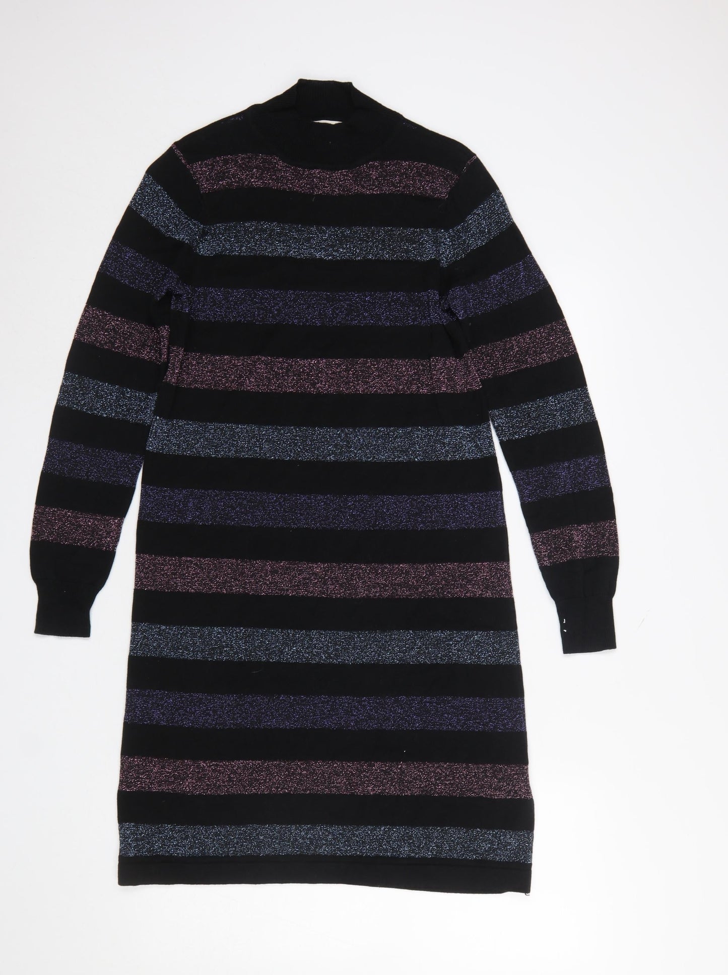 Sugarhill Brighton Women Multicoloured Size 8 Striped Jumper Dress