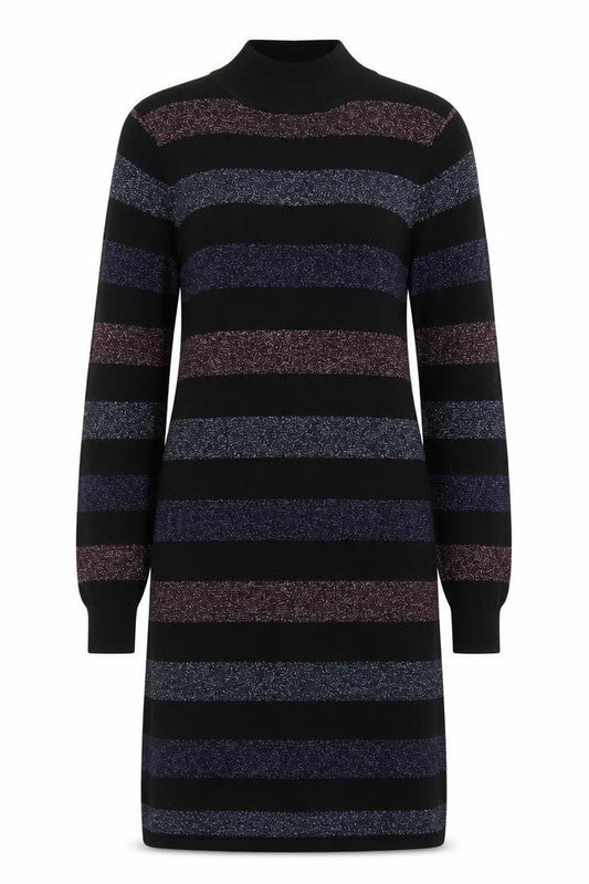 Sugarhill Brighton Women Multicoloured Size 8 Striped Jumper Dress