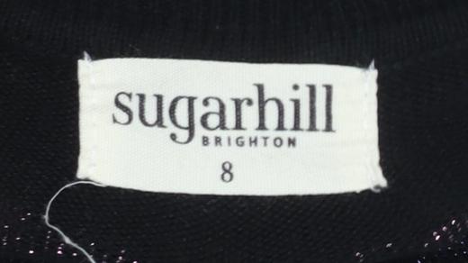 Sugarhill Brighton Women Multicoloured Size 8 Striped Jumper Dress