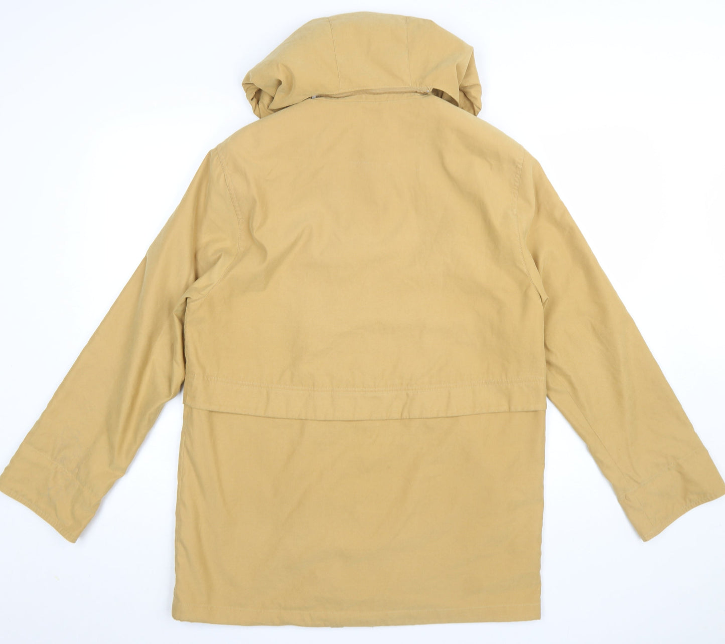 Marks and Spencer Women Beige Hooded Parka Jacket Size 10