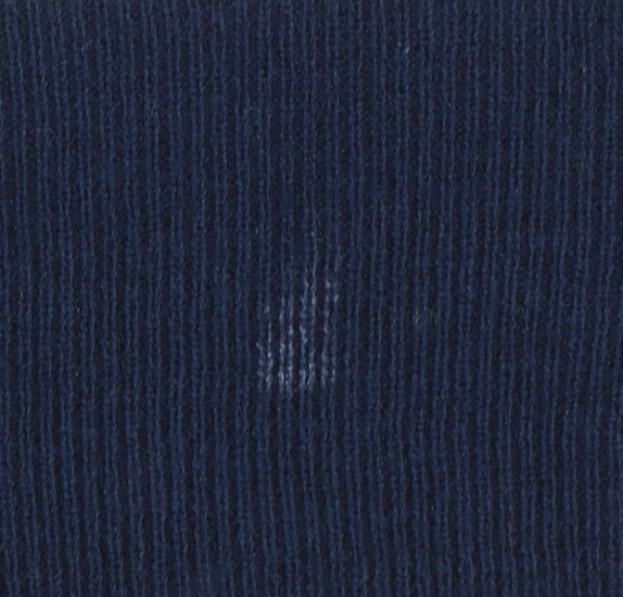 Marks and Spencer Women's Blue Striped Roll Neck Jumper Size 10