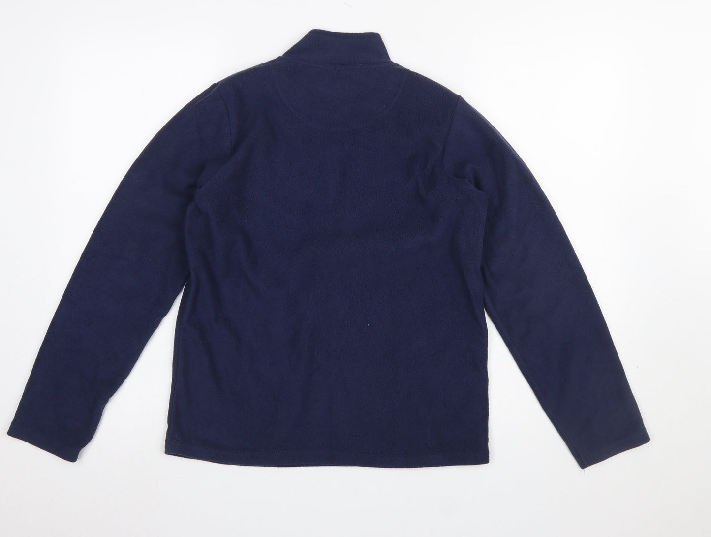 Peter Storm Boys Blue Fleece 1/4 Zip Pullover Sweatshirt 13 Years
