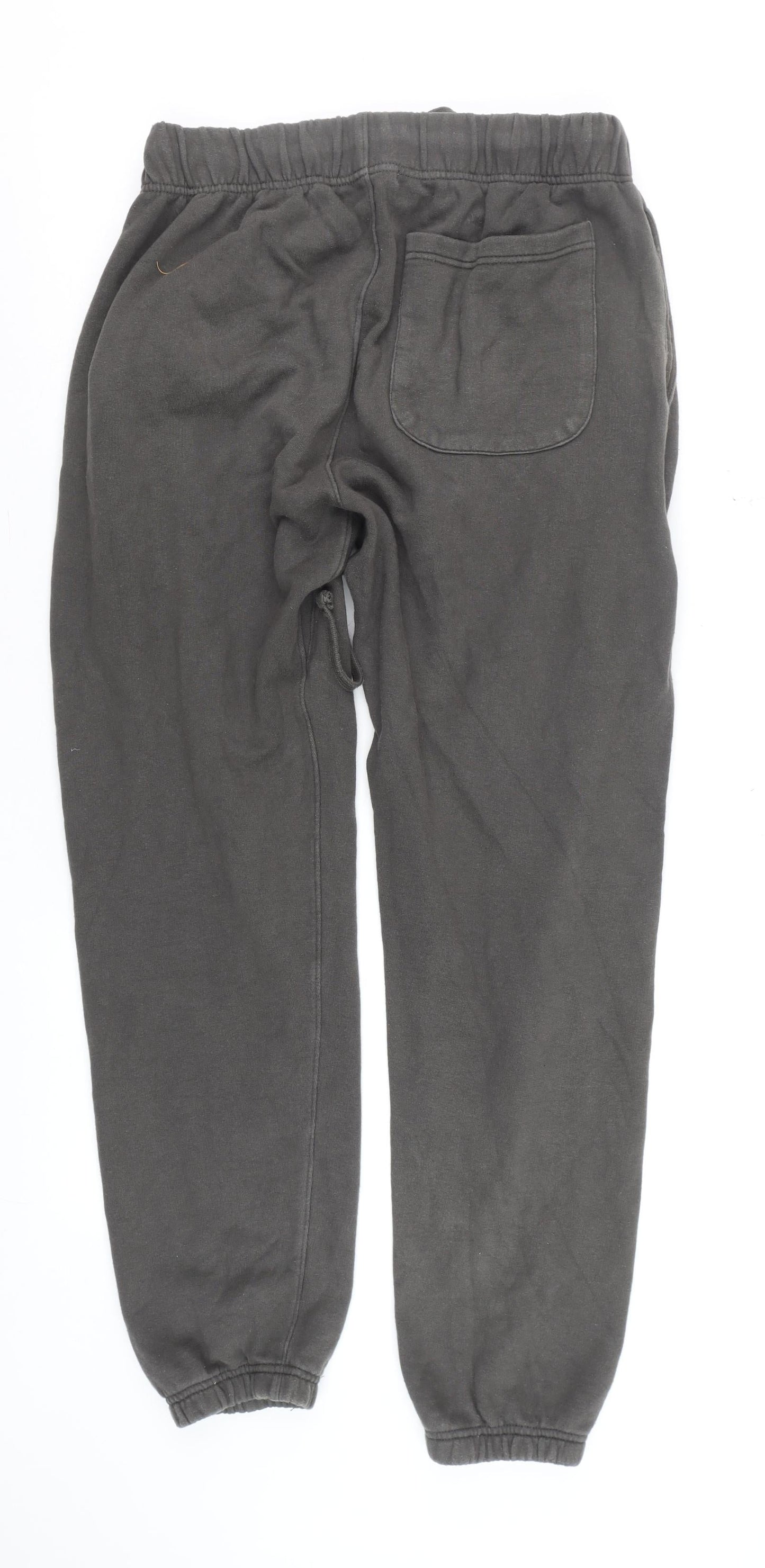 mnml Men's Black Jogger Sweatpants M 100% Cotton Drawstring Cuffed