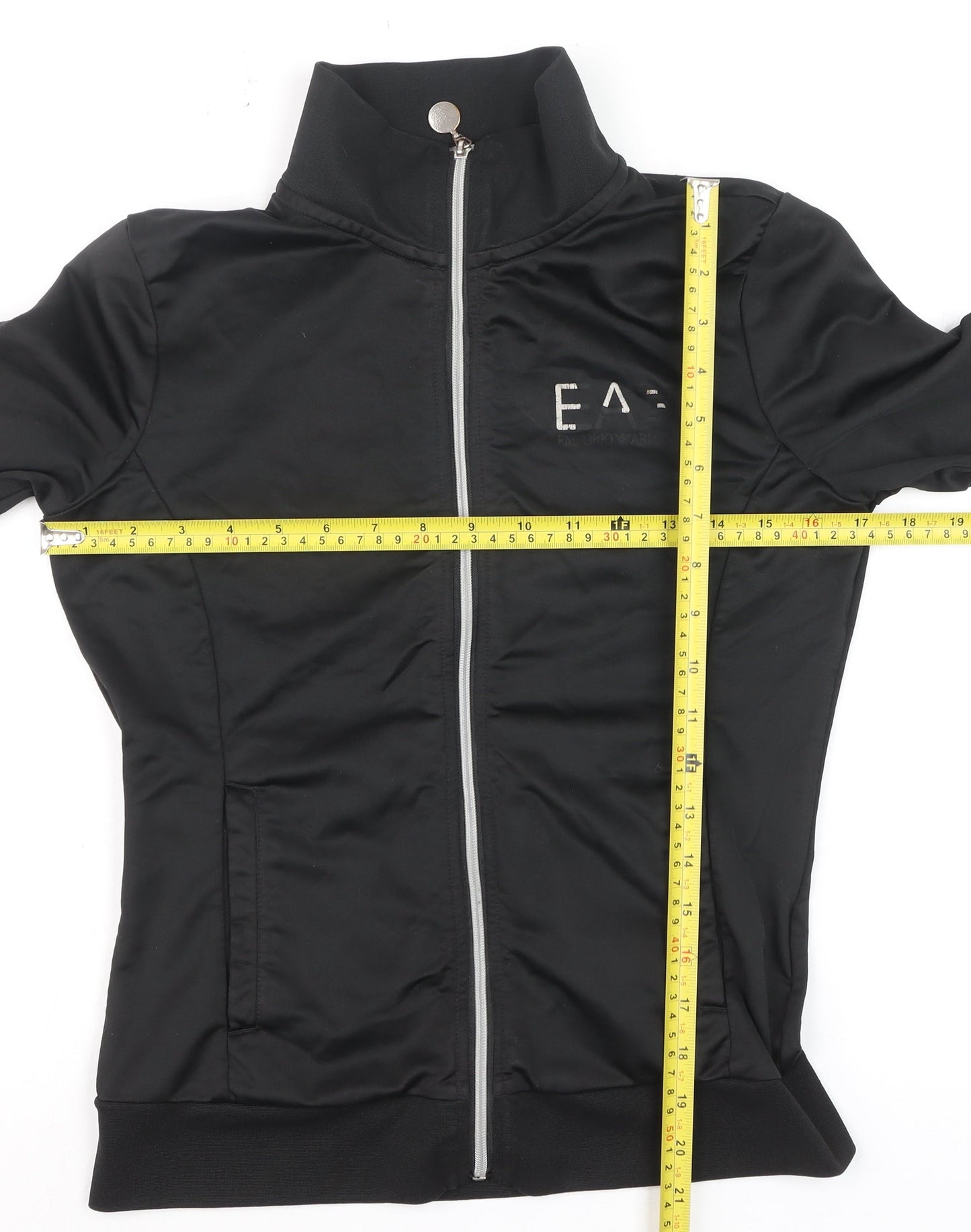 Emporio Armani EA7 Men's Black S Lightweight Zip Jacket