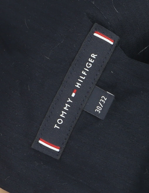 Tommy Hilfiger Men's Blue Chino Trousers 30x32 Regular Fit