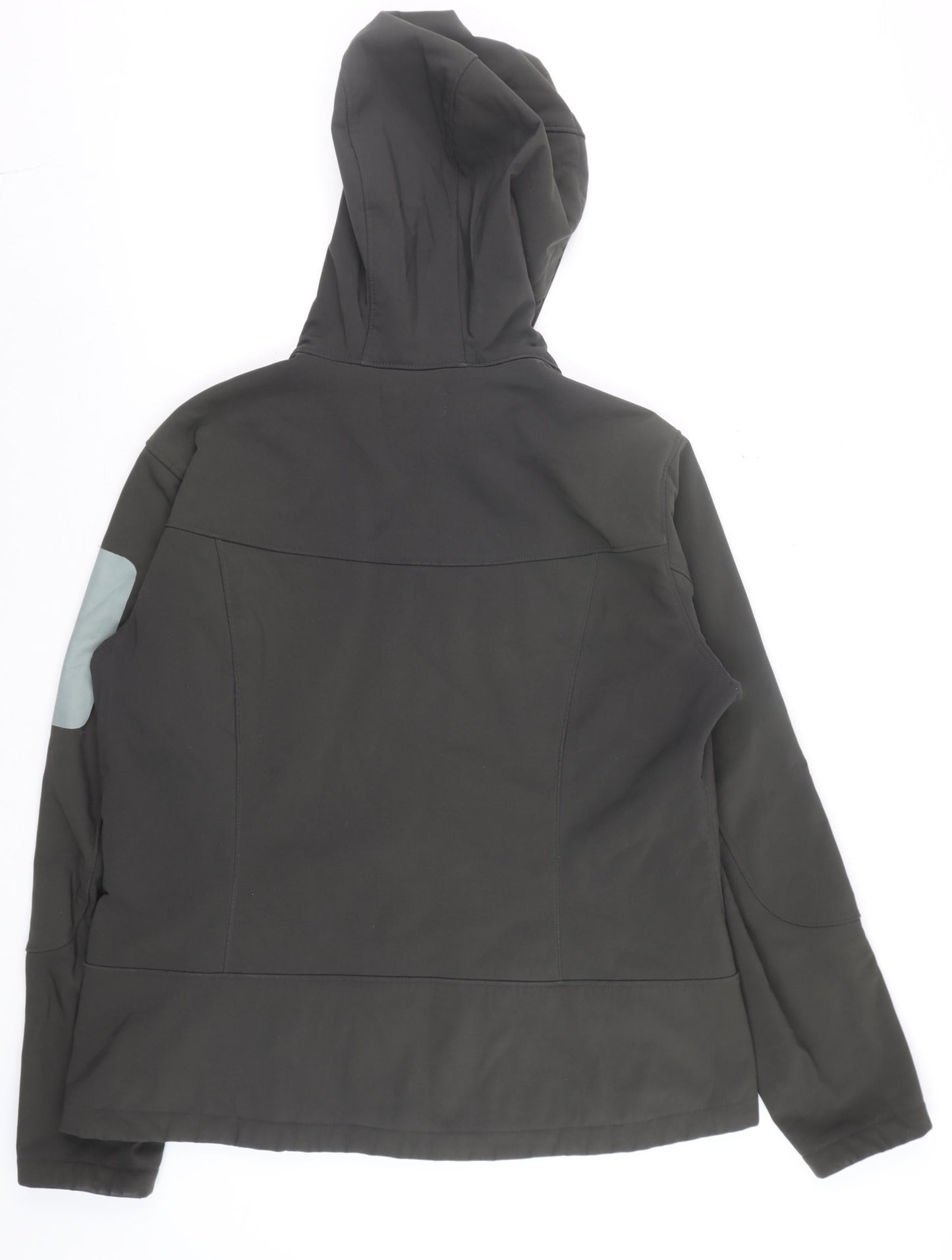 Eddie Bauer Men’s Black L Softshell Hooded Outdoor Jacket