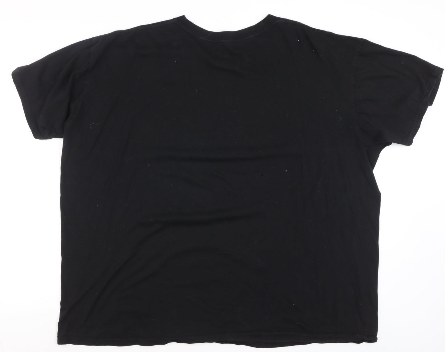 Friends TV Series Black Cotton T-Shirt XXL Men's Relaxed Fit