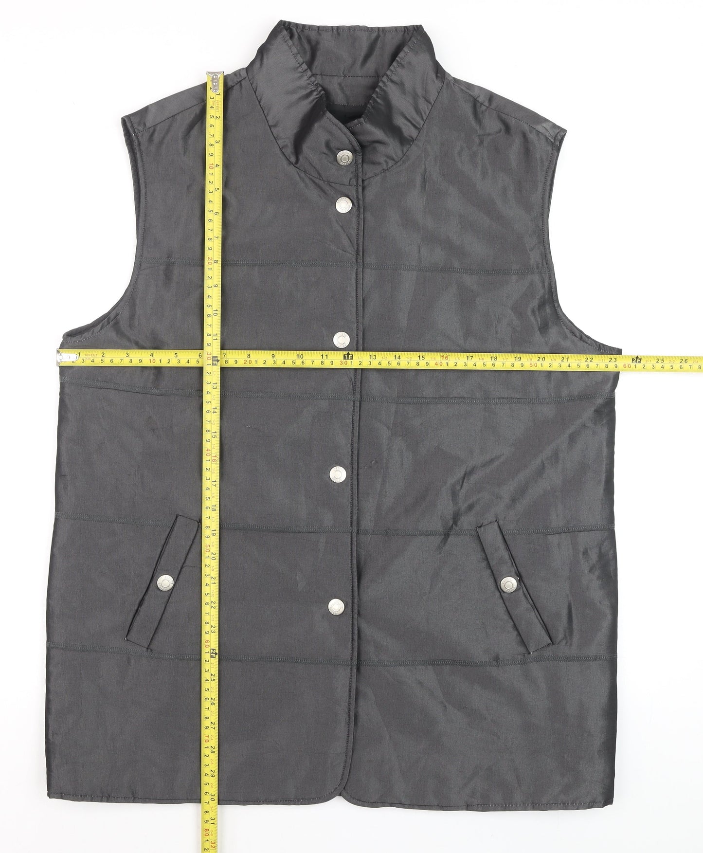 Basler Men's Black Padded Bodywarmer Waistcoat Size 42 Regular