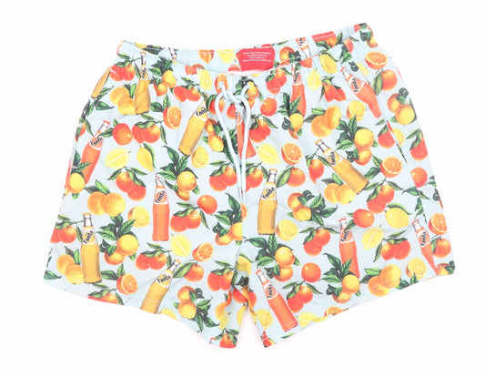 Coca-Cola Men's Multicoloured Fanta Print Swim Shorts M