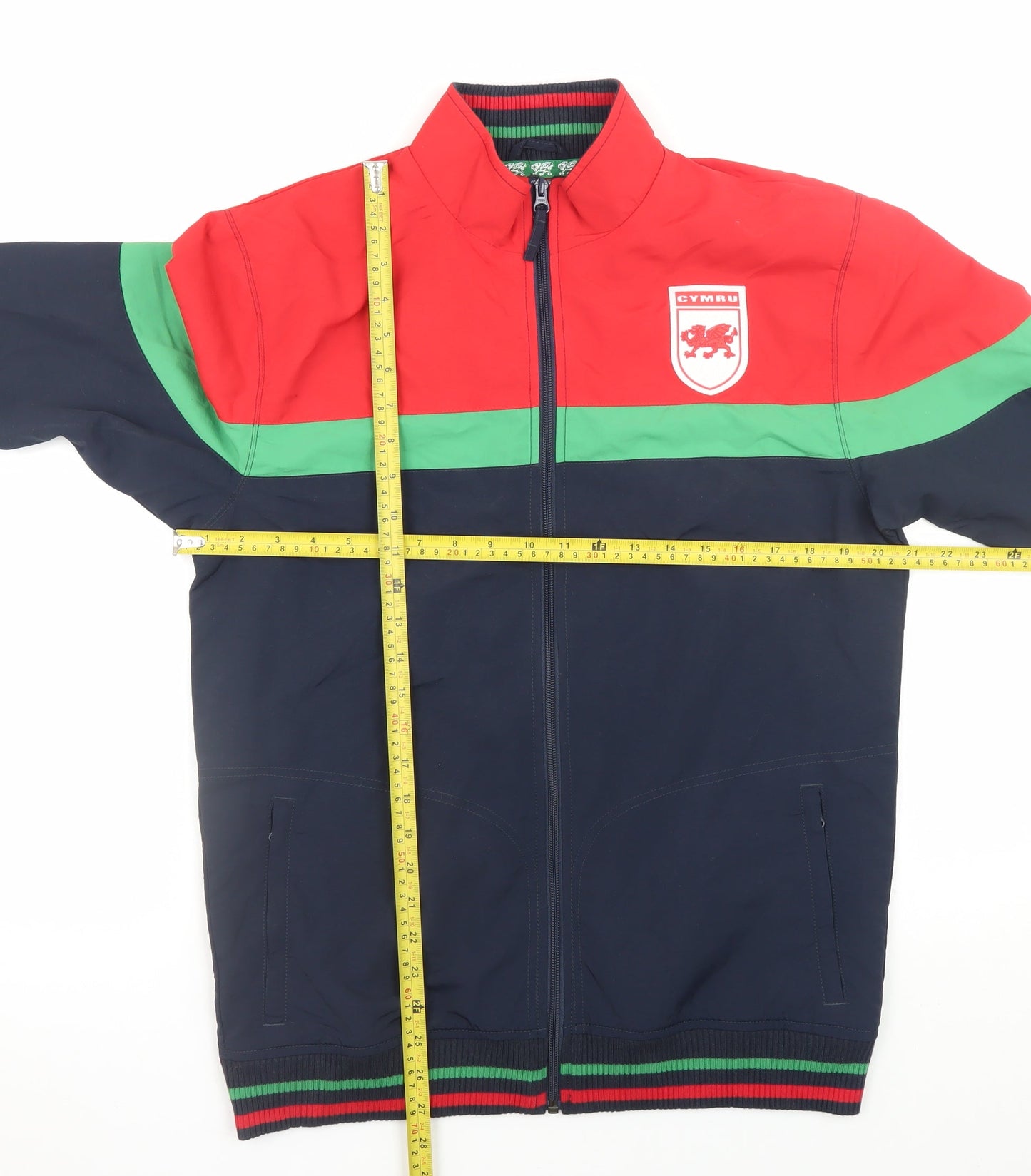Marks and Spencer Teens Multicoloured Varsity Jacket Size 164 Full Zip