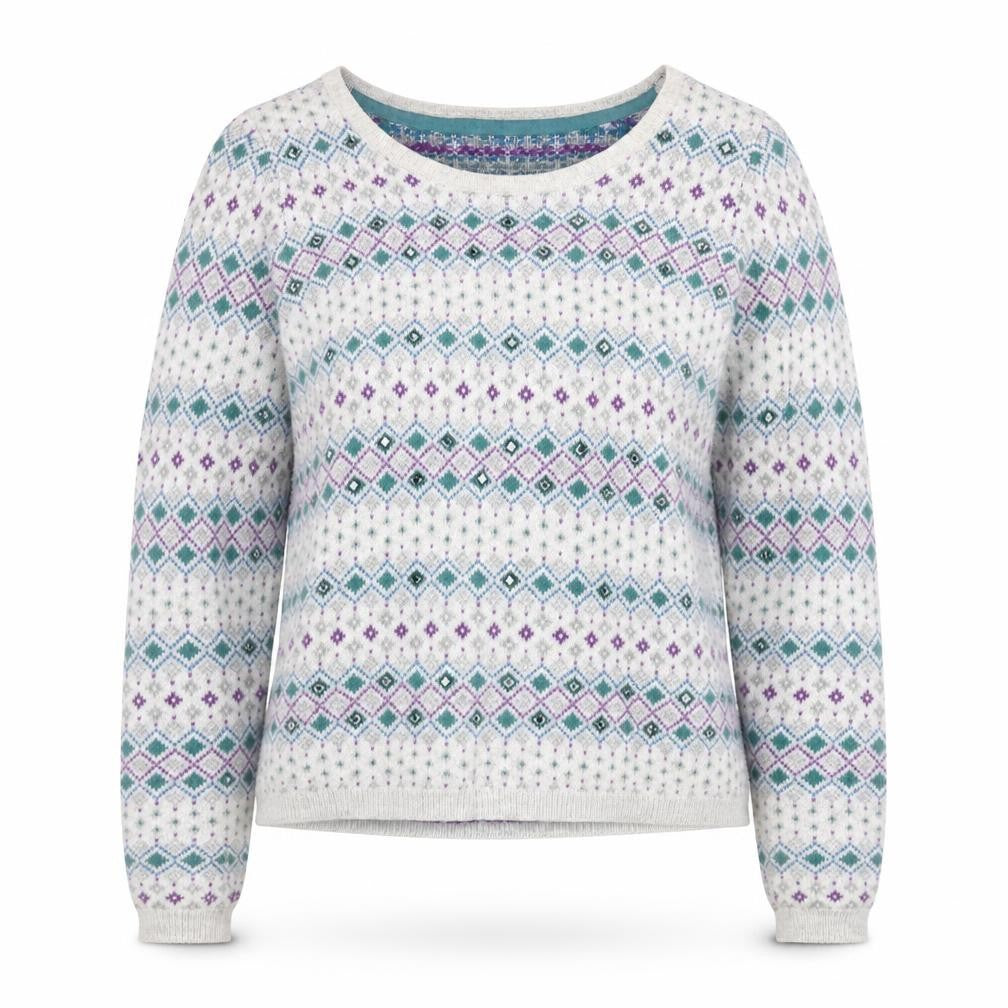 Marks & Spencer Women’s Multicoloured Fair Isle Knit Jumper Size 12