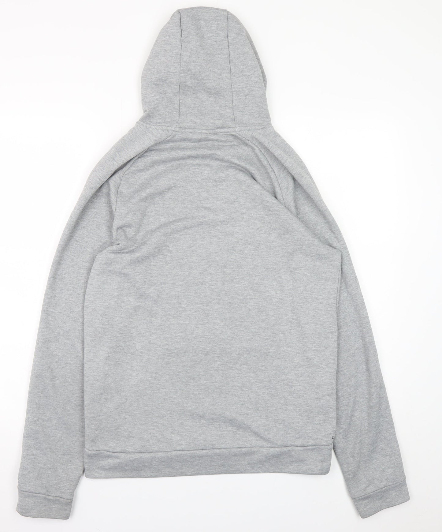 Nike Men's Grey Dri-FIT Pullover Hoodie S Regular Fit Sportswear
