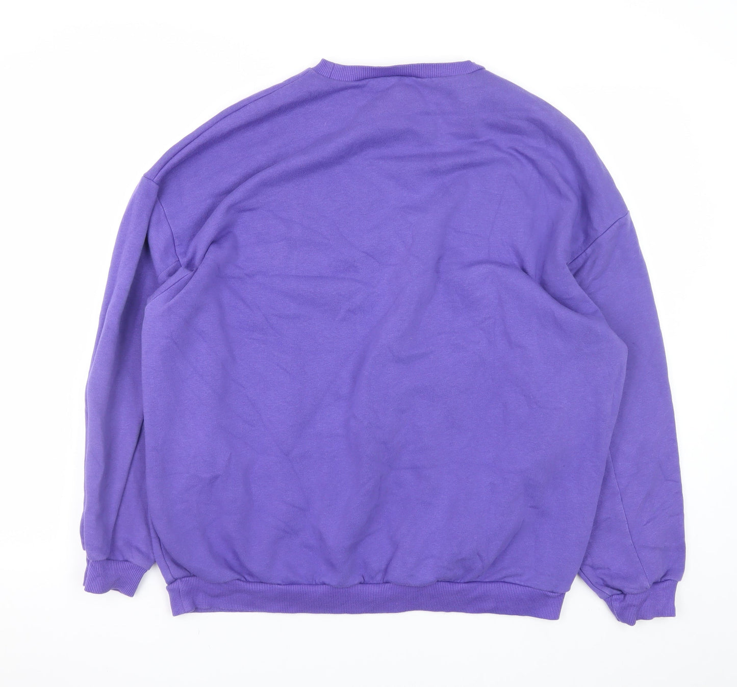 Boohoo Women’s Purple ATH-LEISURE Limited Edition Sweatshirt M