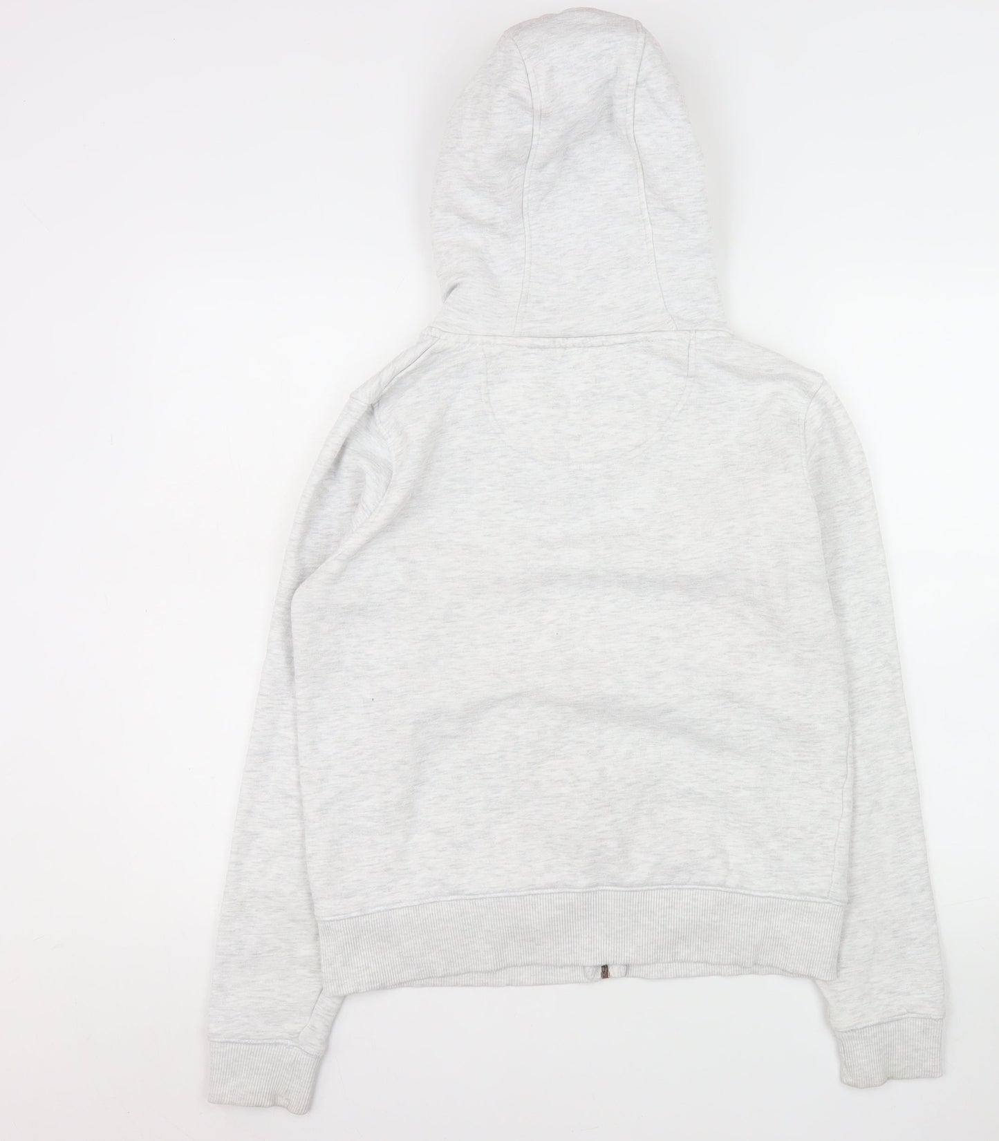 SoulCal & Co Women's Grey Zip Hoodie Jacket Size 12 Regular