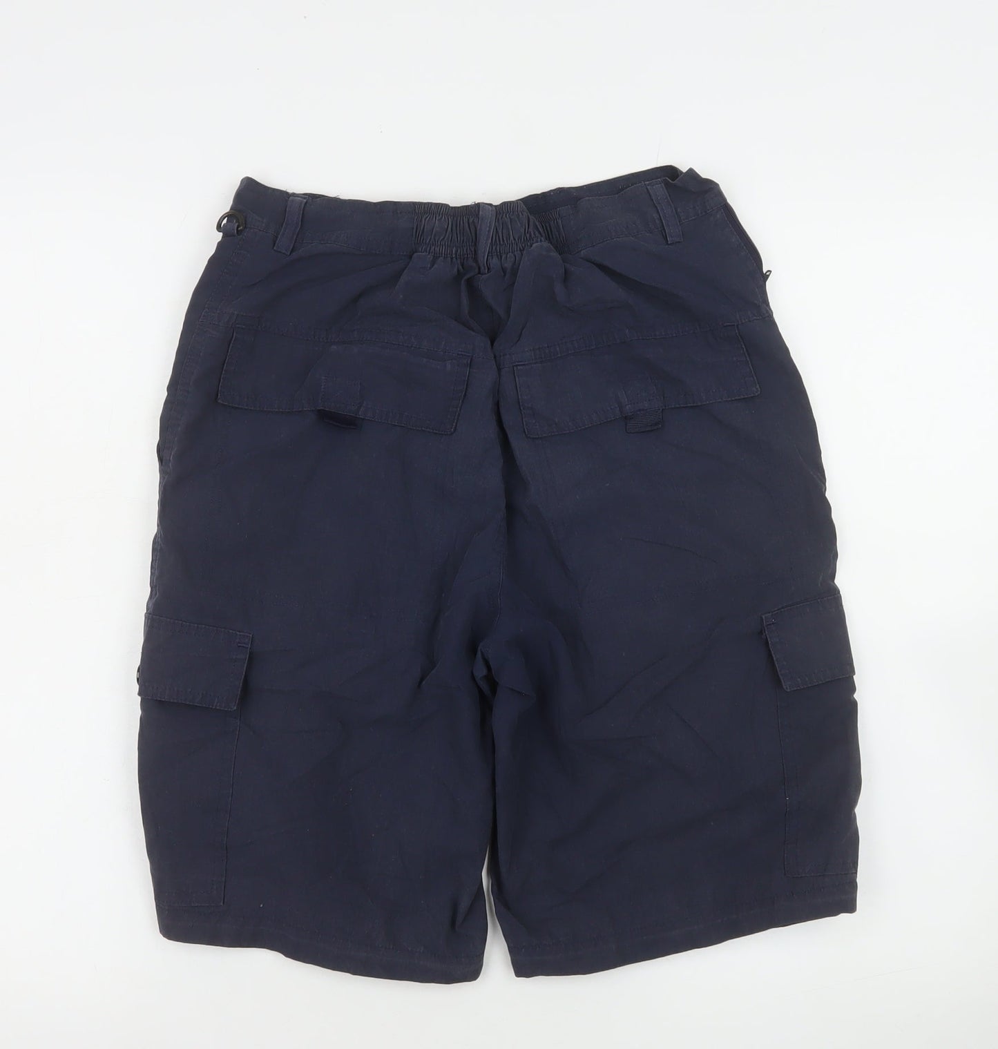 ProClimate Men's Navy Cargo Shorts 30R Casual Outdoor Cotton Blend