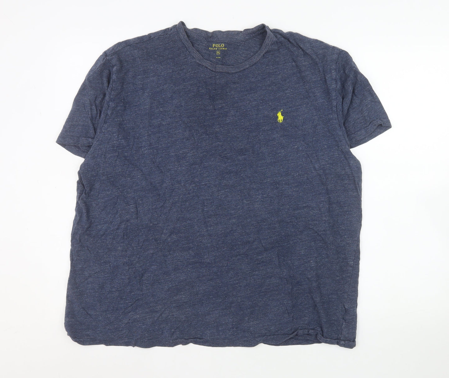 Ralph Lauren Men's Blue XL Crew Neck Cotton T-Shirt