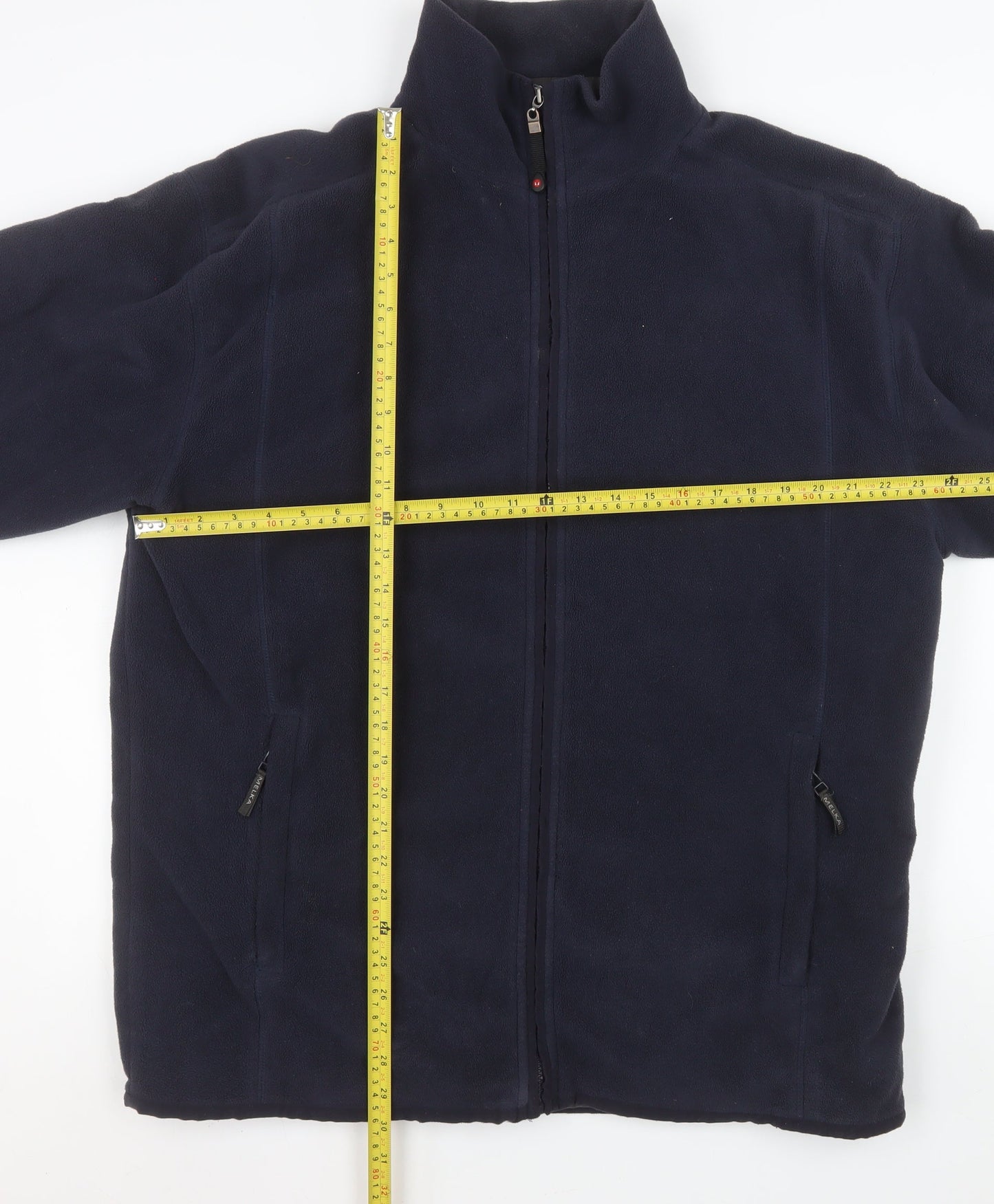 Melka Men’s Blue 2XL Fleece Full Zip Outdoor Jacket
