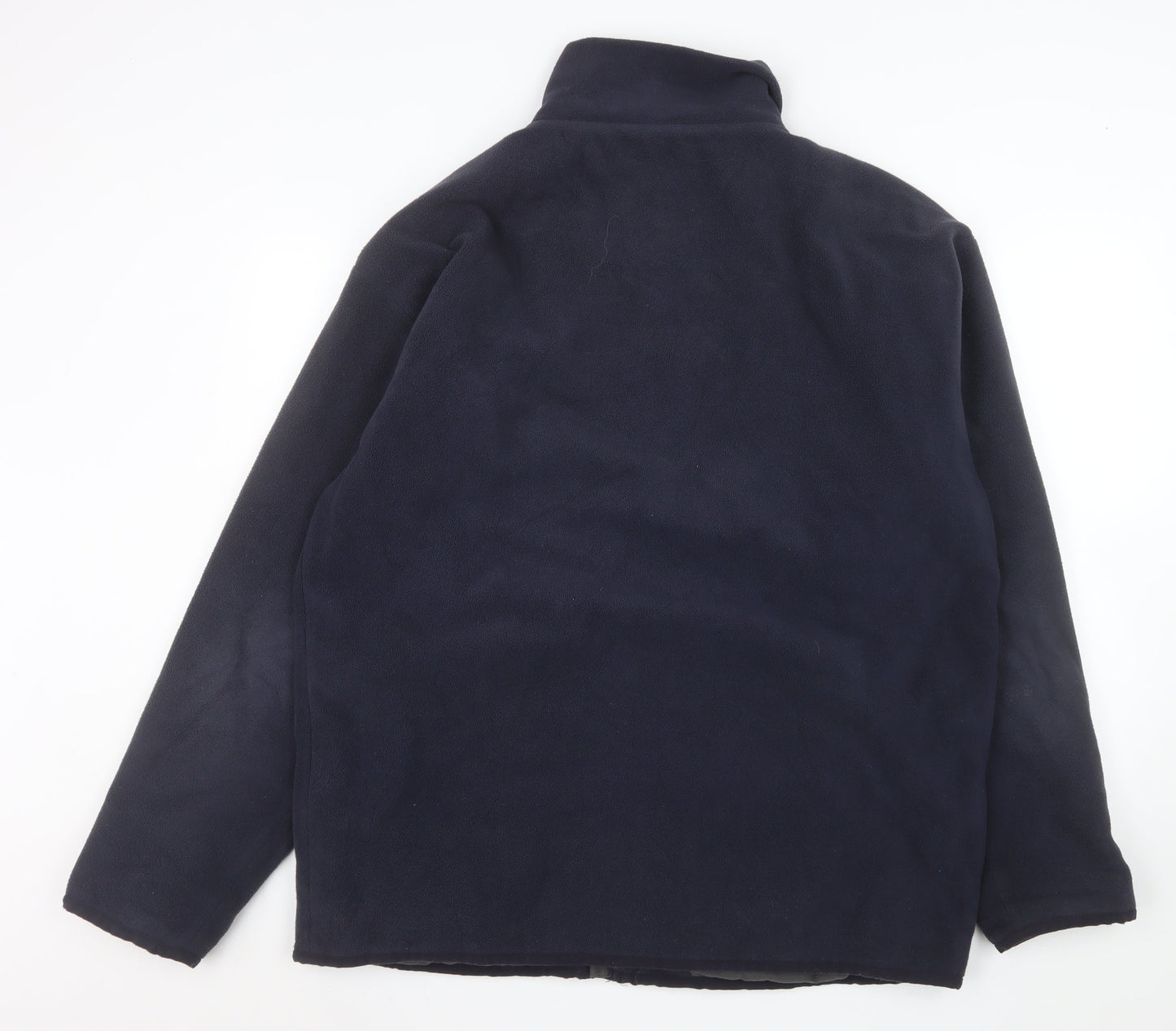 Melka Men’s Blue 2XL Fleece Full Zip Outdoor Jacket