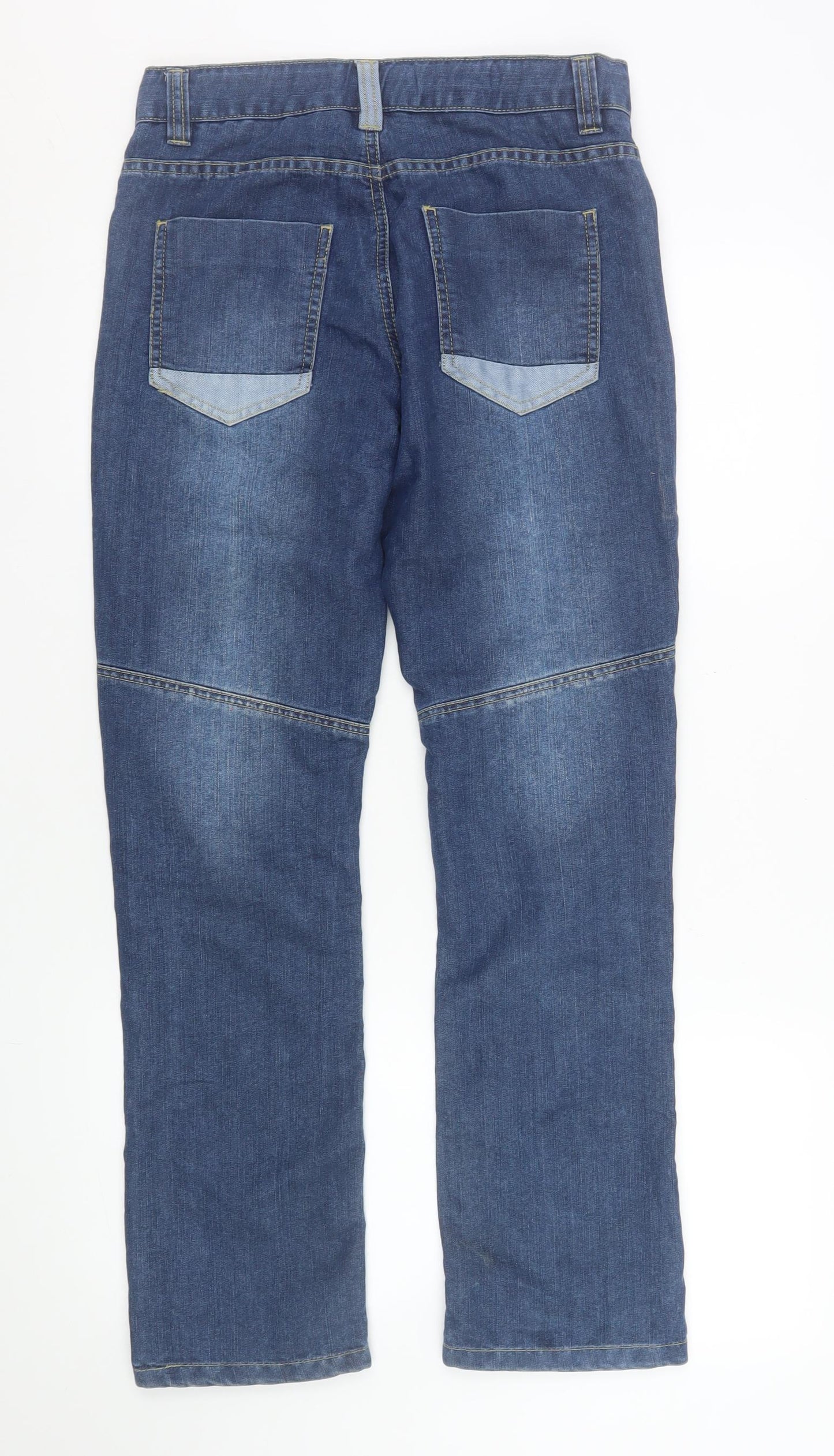 Dunnes Stores Mens Blue Straight Fit Denim Jeans 26in Waist