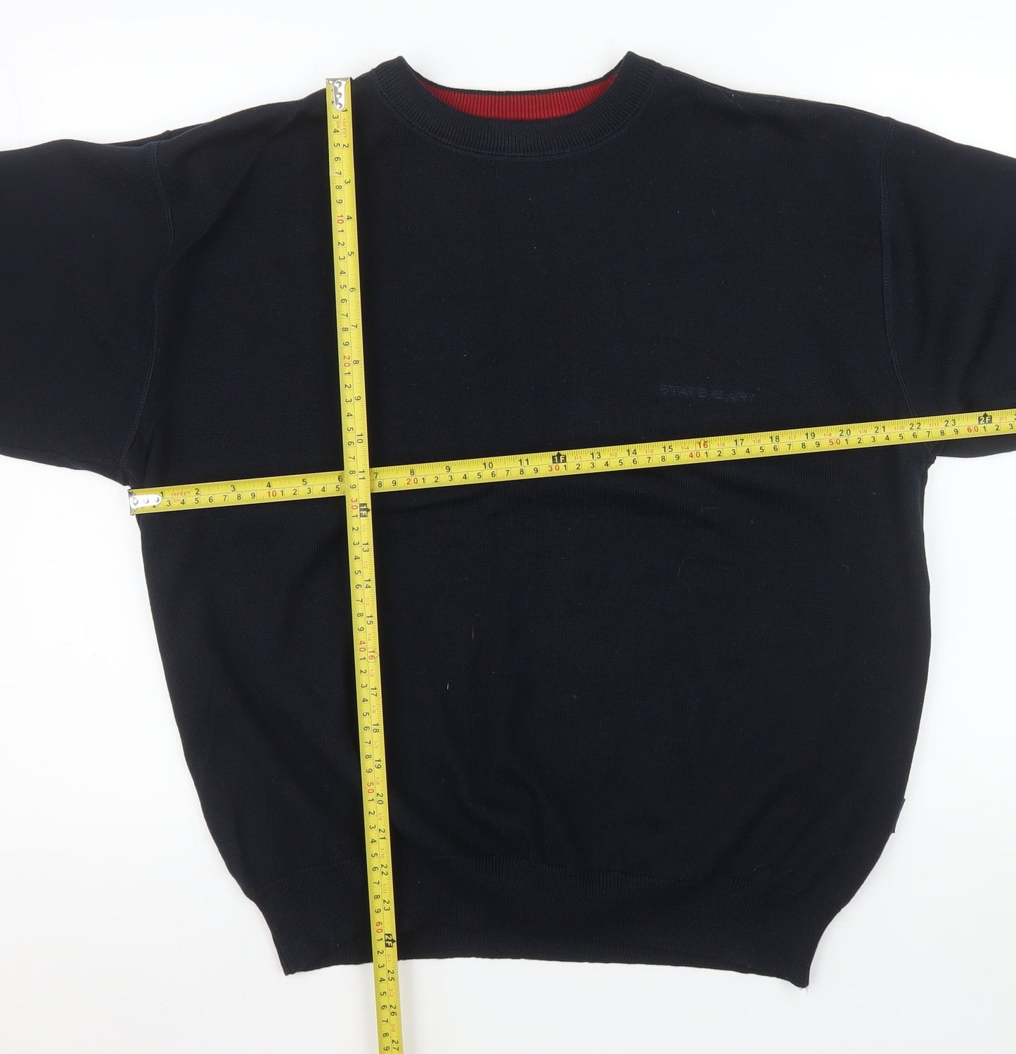 State of Art Men's Black XL Crew Neck Pullover Sweatshirt