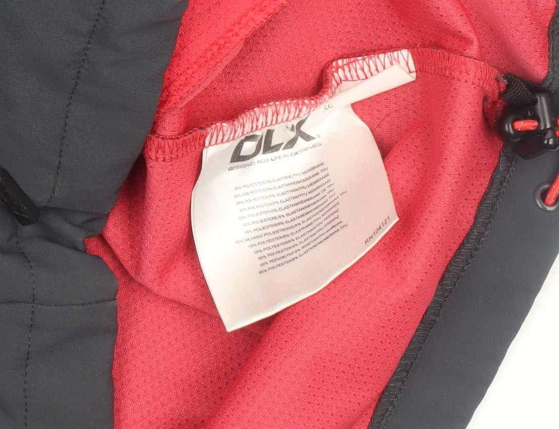Trespass DLX Women's Grey Hooded Softshell Jacket XS Waterproof Windproof