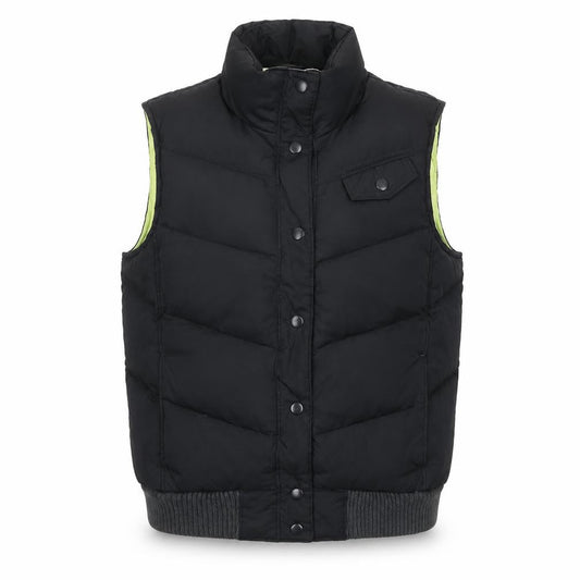 Gap Womens Black Puffer Waistcoat M Down Filled Winter Vest