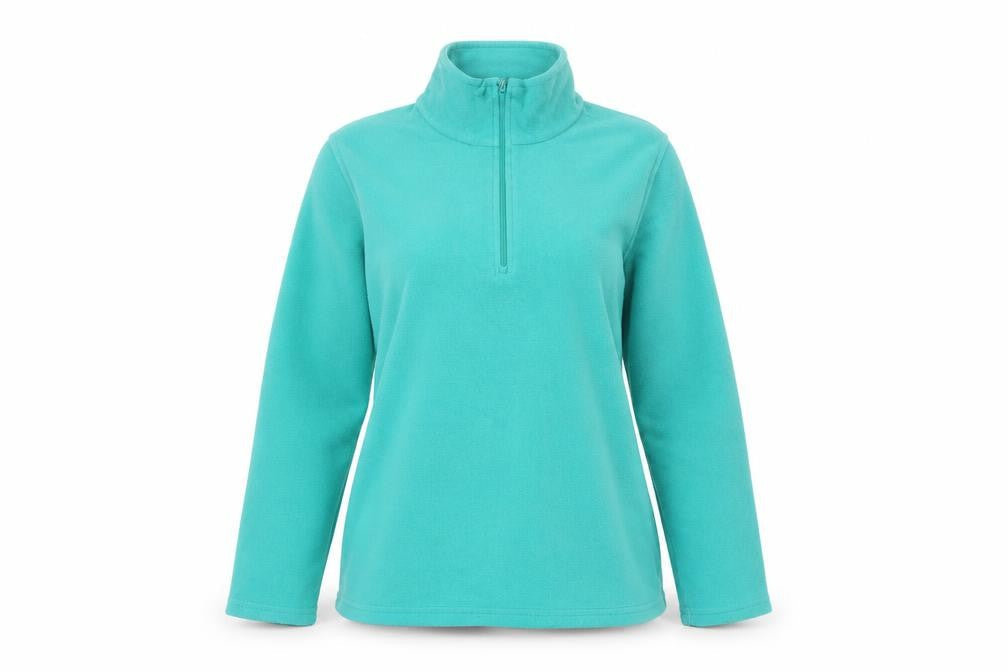 Mountain Warehouse Women’s Green Fleece Pullover Sweatshirt Size M