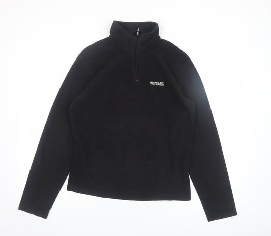 Regatta Great Outdoors Black Fleece Pullover Sweatshirt Women’s Small