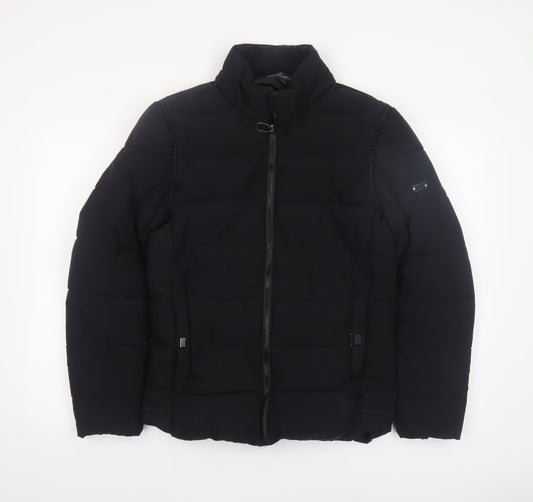 XiYuLangWang Women's Black L Puffer Jacket Synthetic Lined